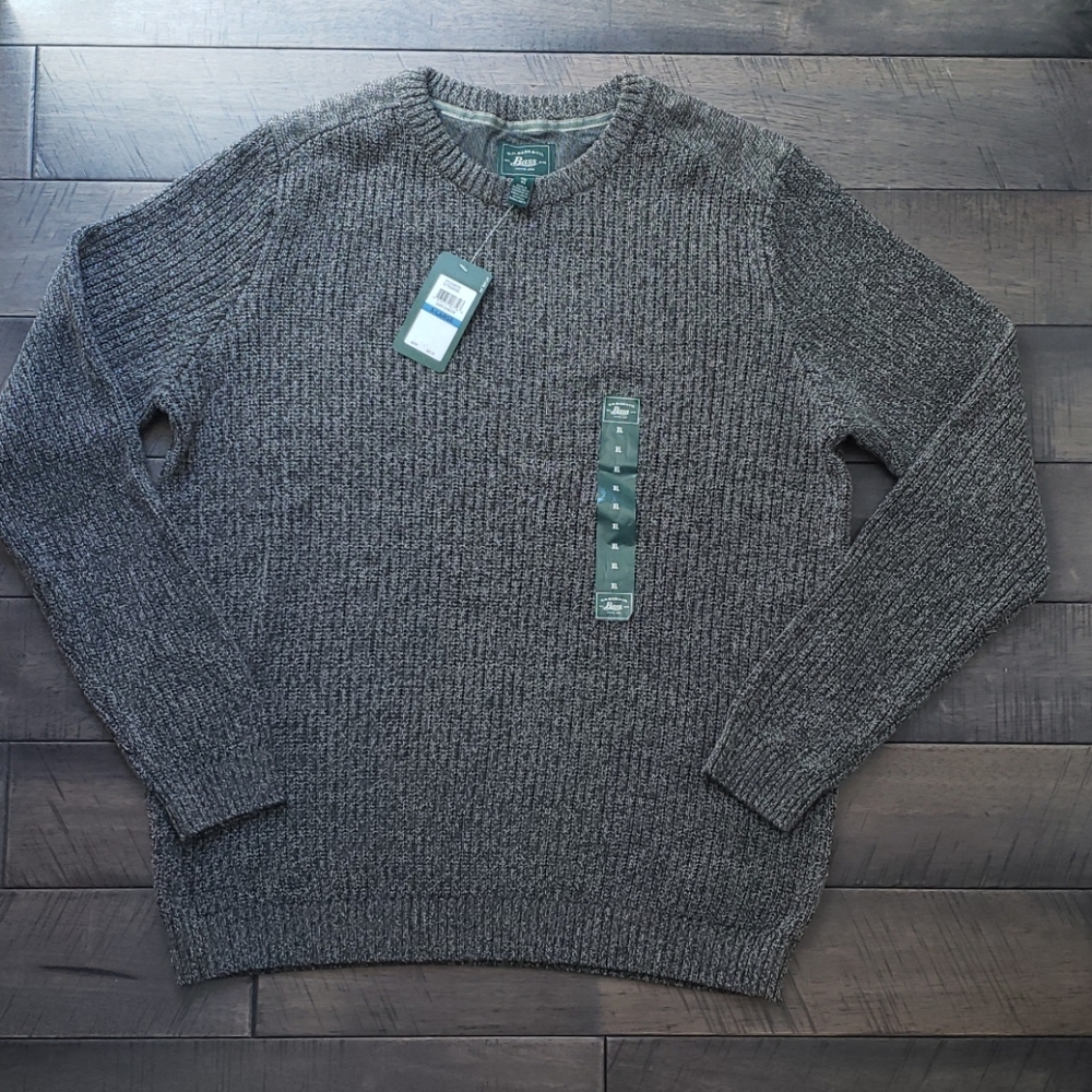 G.H. Bass & Co. Dark Grey Sweater, Men's XL